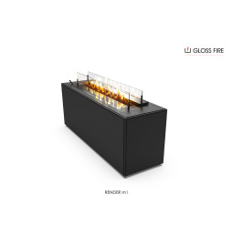 Floor-standing housing Render-m1 GlossFire