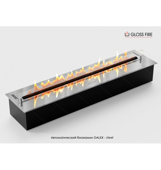 Automatic biofireplace Dalex Steel GlossFire