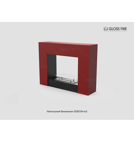 Floor biofireplace Edison-m2-300 GlossFire