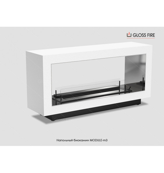 Floor biofireplace Module-m3 GlossFire