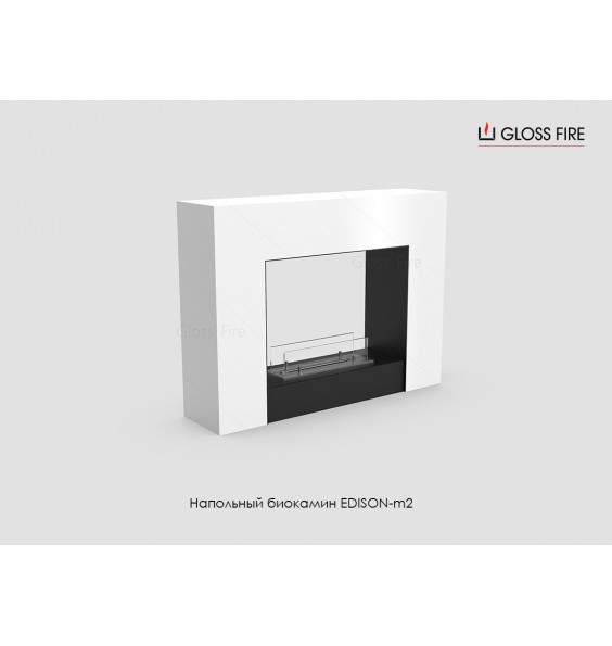 Floor biofireplace Edison-m2-400 GlossFire