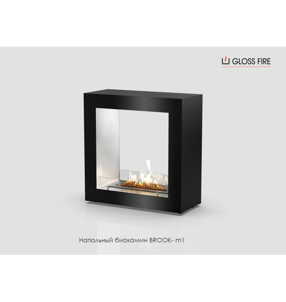 Floor biofireplace Brook-m1-300 GlossFire