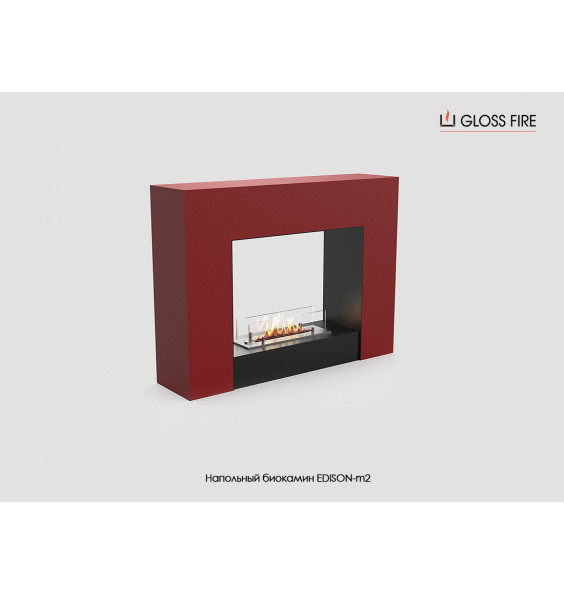 Floor biofireplace Edison-m2-600 GlossFire