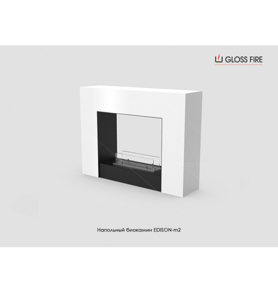 Floor biofireplace Edison-m2-600 GlossFire