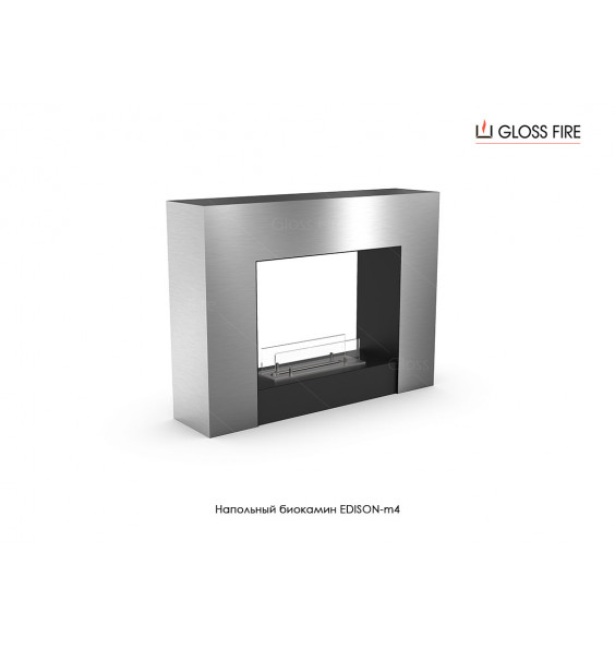 Floor biofireplace Edison-m4-600 GlossFire 1250