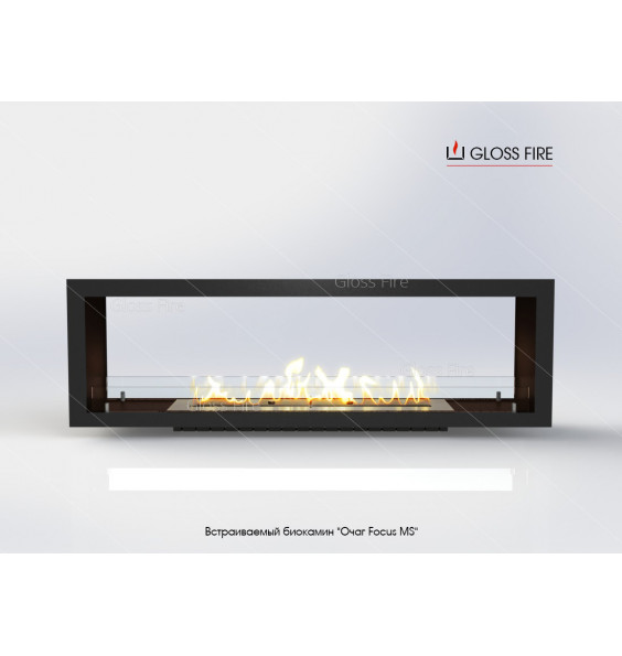 Built-in biofireplace Hearth Focus MS-003 GlossFire
