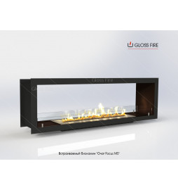 Built-in biofireplace Hearth Focus MS-003 GlossFire