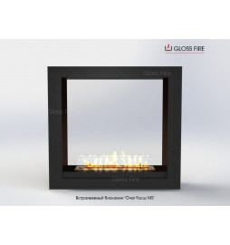 Built-in biofireplace Hearth Focus MS-011 GlossFire