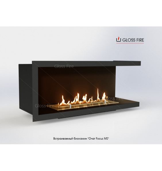 Built-in biofireplace Hearth Focus MS-007 GlossFire